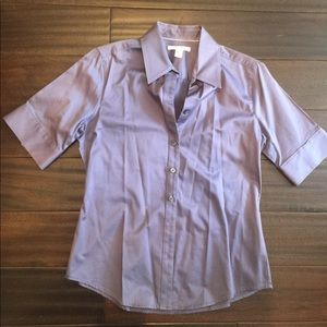 Purplish/Gray Banana Republic Shirt